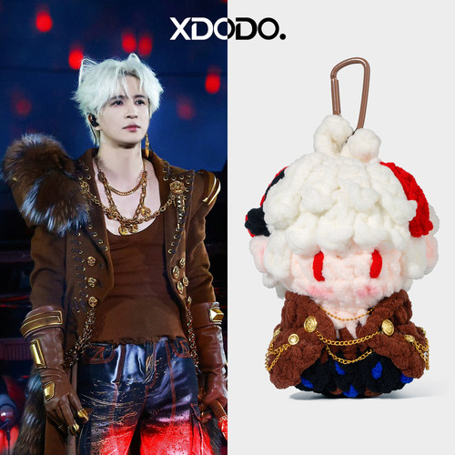 薛之谦同款狐狸玩偶大软糖包挂件