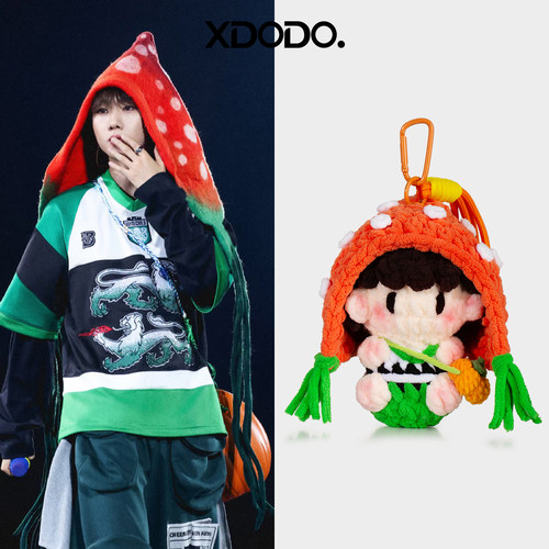 汪苏泷周边万圣节蘑菇帽大软糖