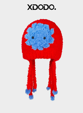 成品手工编织陈楚生同款周边六毛帽子冬季保暖护耳帽包头帽套头帽