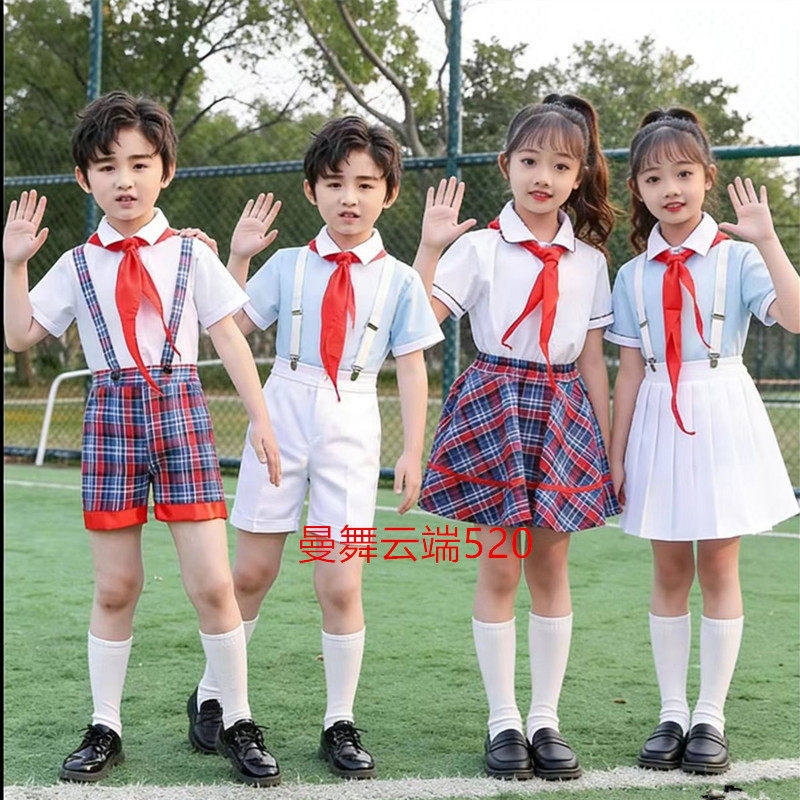 儿童学院风演出服男女小