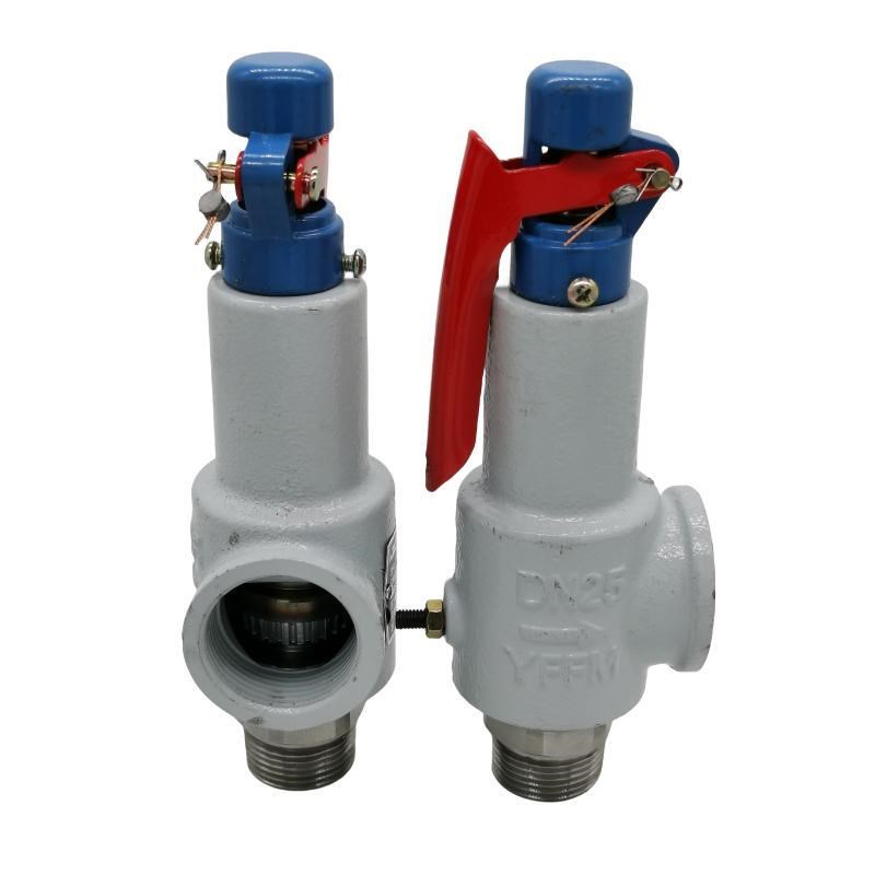 燕峰安全阀铸钢A28H-16C可调弹簧式蒸汽锅炉储气罐全启防爆泄压阀