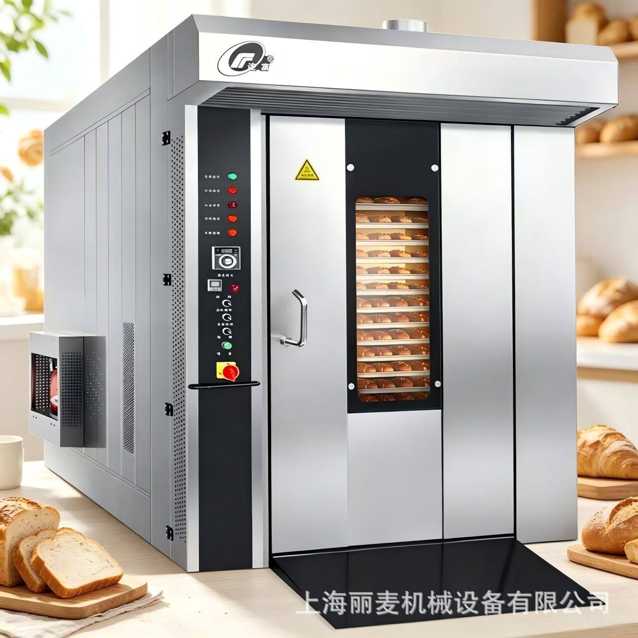 连富竖款热风旋转炉  食品厂用法棒吐司蛋糕大型烤炉商用烘焙设备
