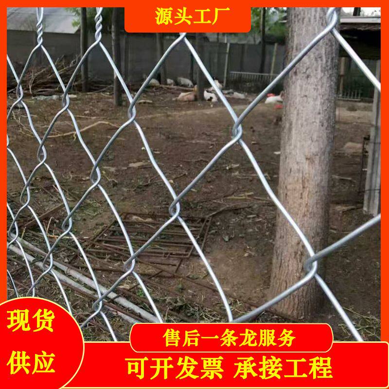 热镀锌勾花网球场护栏网 喷浆护坡养殖围栏网 果园户外隔离防护网