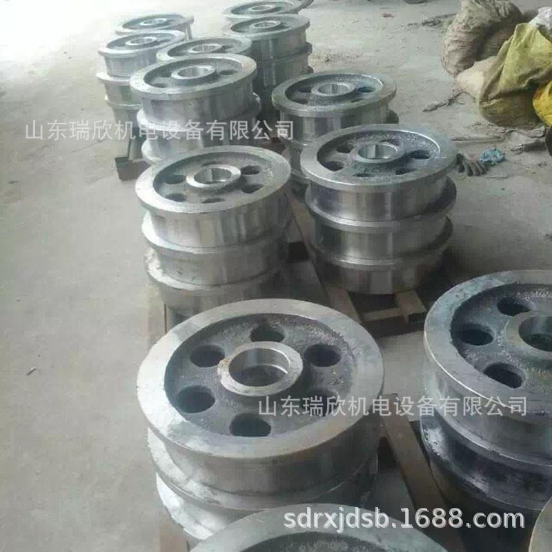 矿车轮山东厂家常年现货供应矿用平板车轮对实心300矿车轮