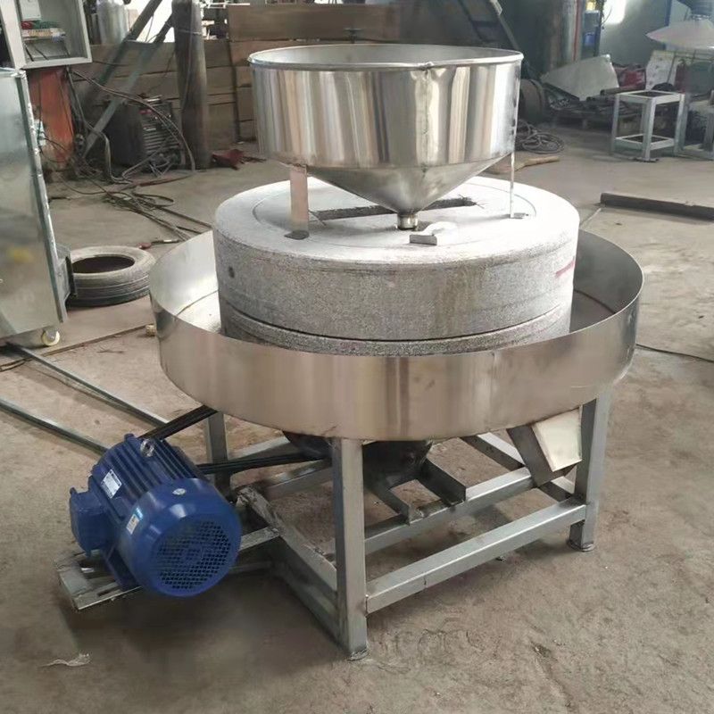 电动芝麻酱石磨机 全自动油坊磨坊磨浆机  粮食加工磨粉机