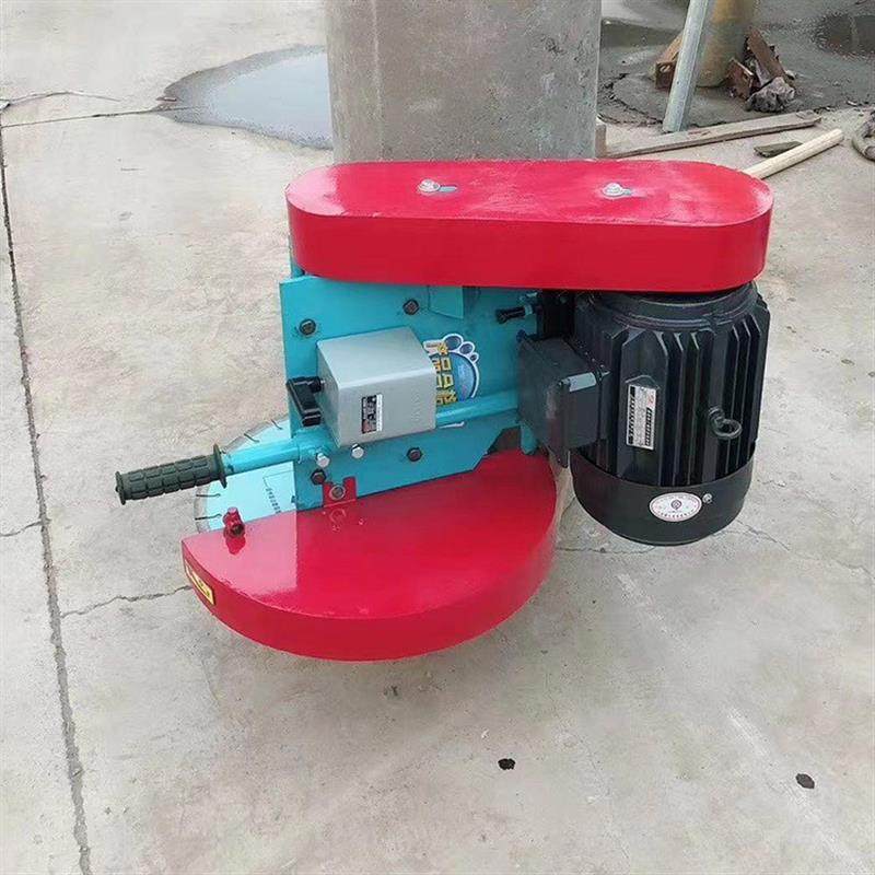 水泥管桩头卡箍式锯桩机混凝土抱箍式切桩机水泥管桩头切割机厂家