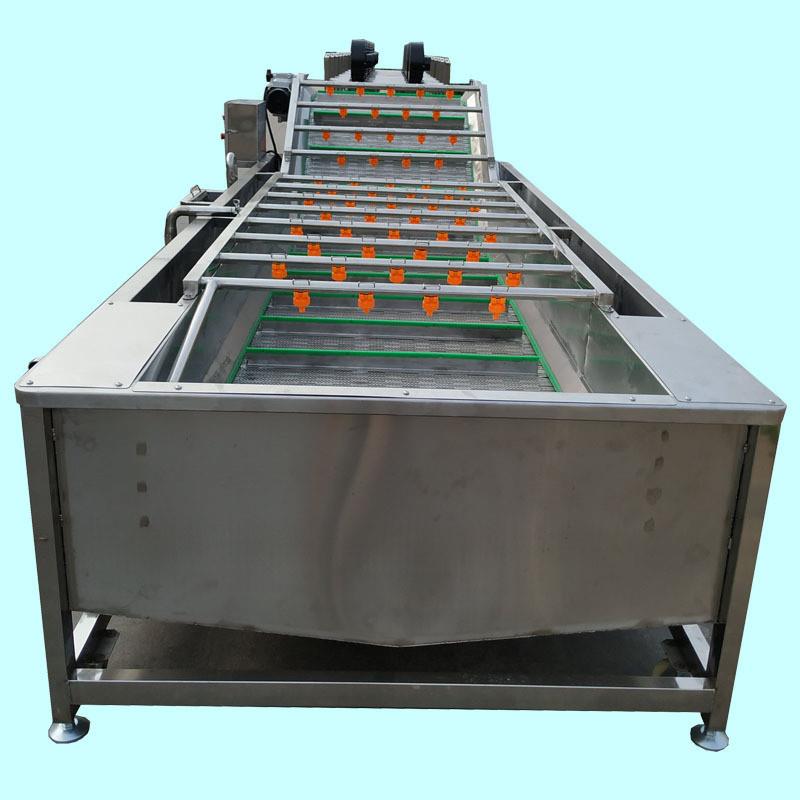 水蜜桃清洗机 大型全自动洗果机 工业用不锈钢水果清洗风干流水线