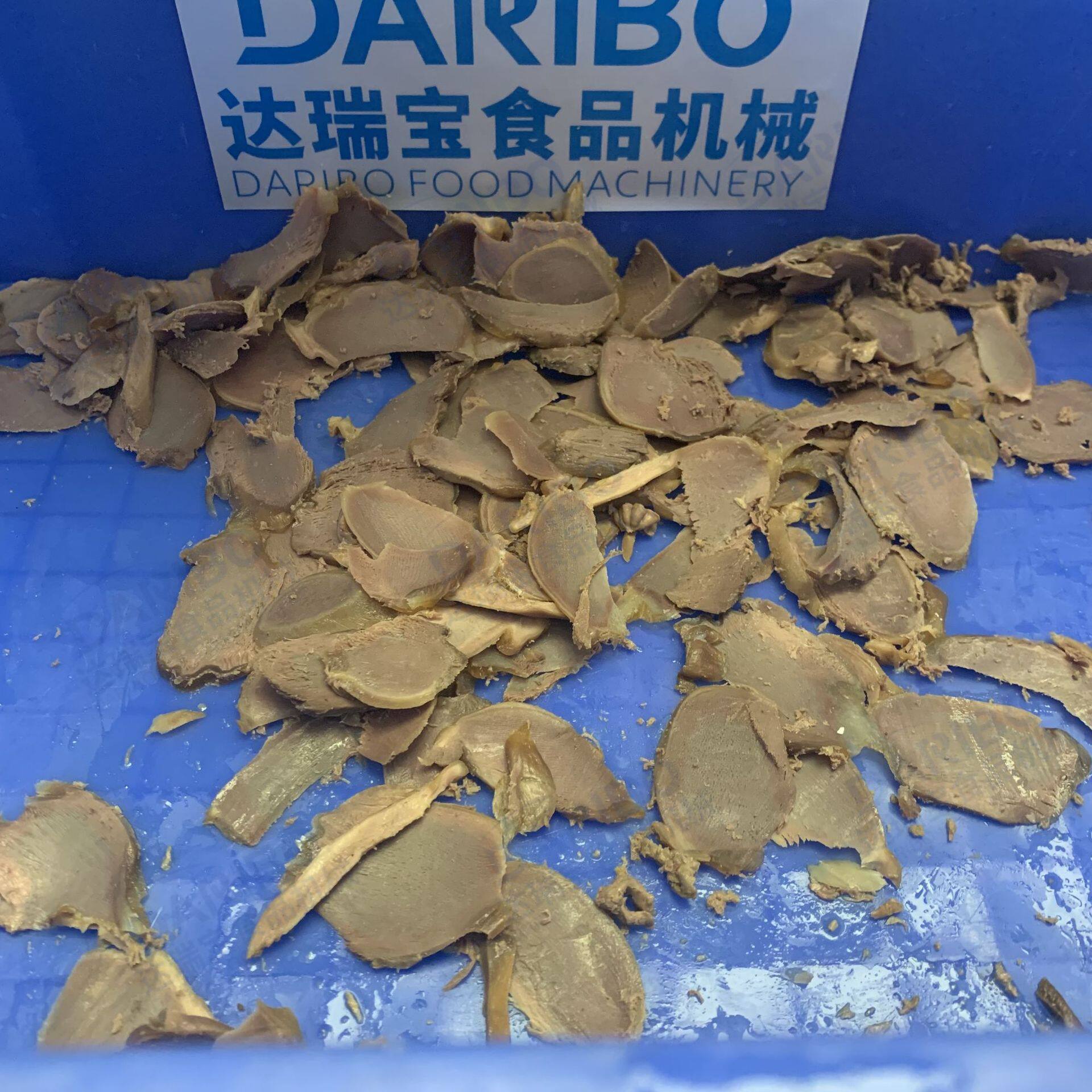 L圆盘式牛肉横切片机 宠物食品加工鸡胸肉开片机 全自动切肉片机