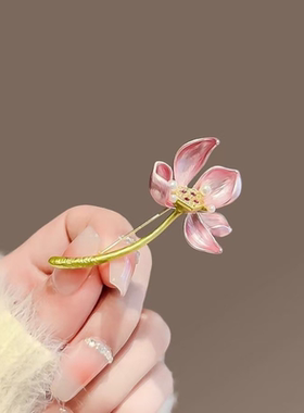 326【一折专区】奥特莱斯商场同款创意荷花莲花文艺宫廷风优木偶