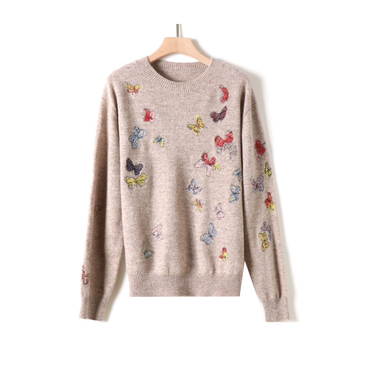 【吉娜粉丝专享】MINGSIKA/名斯卡 新款毛衣#5AM15-7709