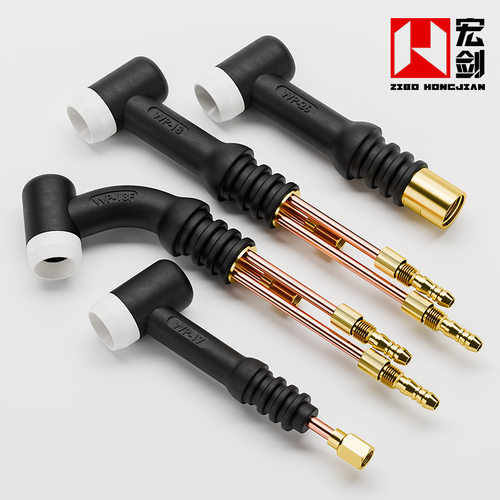 氩弧焊枪配件枪头可弯曲氩弧焊枪头WP-17 26F气冷WP-18F水冷枪把