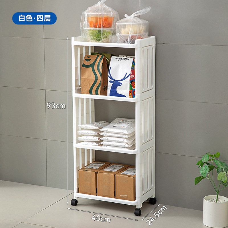 门口外卖架放快递落地置物架简约网格篮子家用收纳零食门外置物架