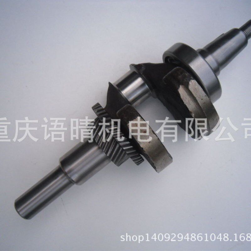 汽油发电机配件GX390.188F曲轴_ 平键25 切割机配件