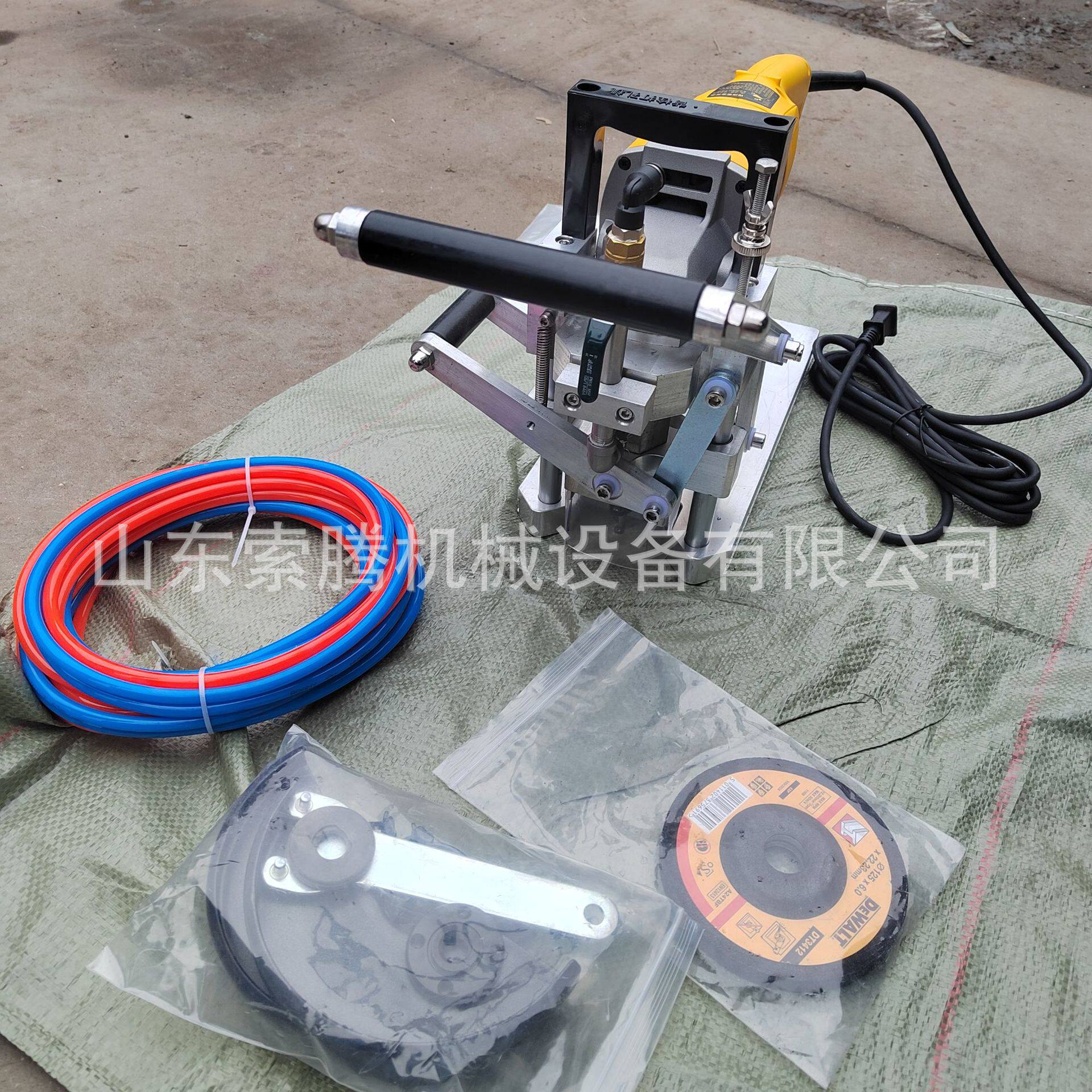 新款手提式背栓打孔机大理石拓孔机石材瓷砖干挂背栓机钻孔机钻头