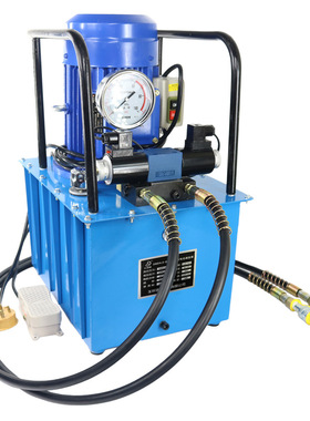 长捷 双电磁阀电动泵DBD4.0-DS2 4KW功率压力70兆帕 双油路液压泵