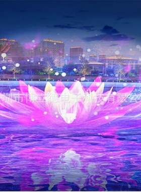 景观喷泉水舞灯光秀水幕电影程控喷泉音乐喷泉景观设备户外厂家