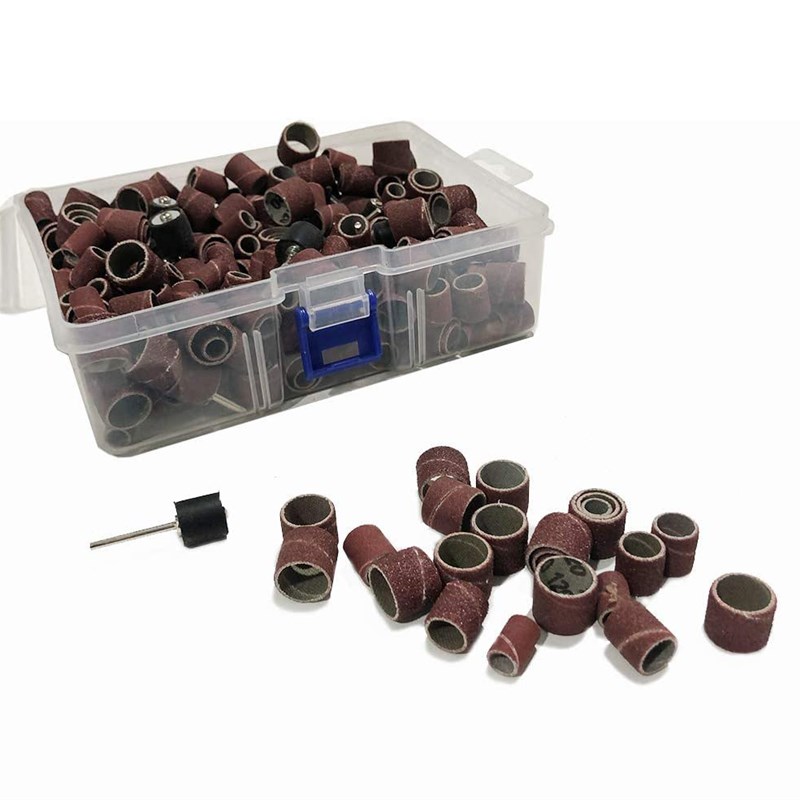 384PC砂圈套装盒装套装 电磨吊磨机配件组合打磨抛光切割