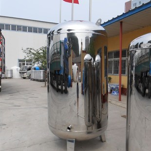 四川全自动家用无塔供水器 厂家水塔厚壁承压304不锈钢压力罐
