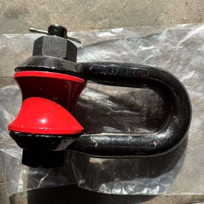 滚轮卸扣船用起重滑轮卸扣式3t5吨滑车滚轮式滑轮马蹄扣转轮