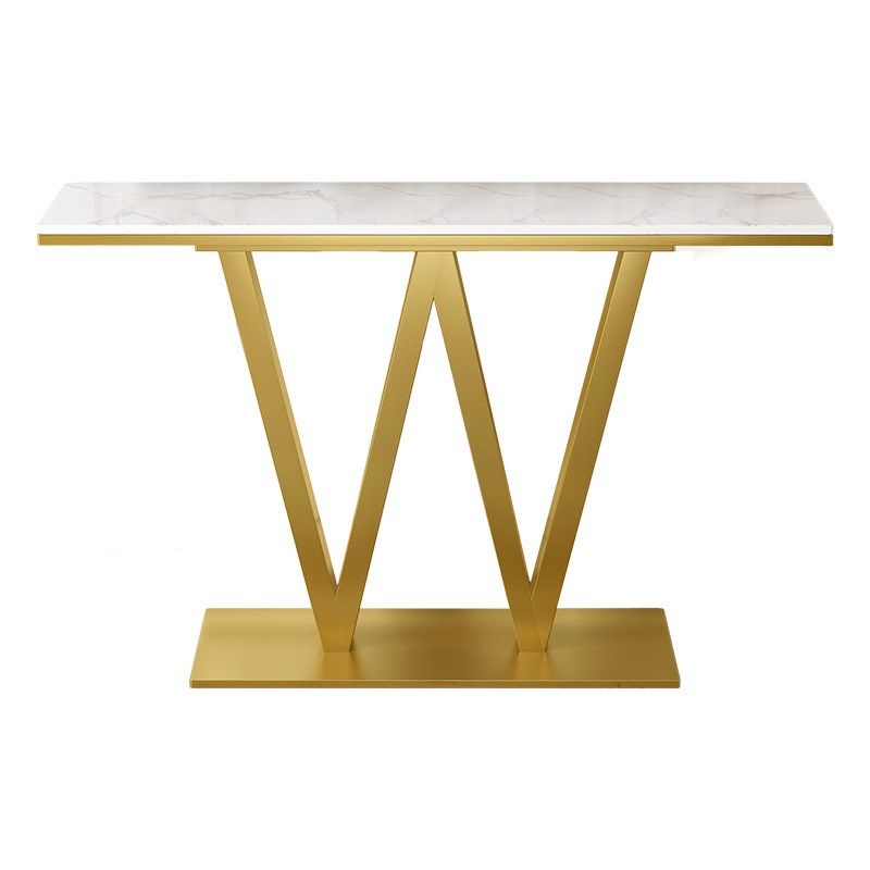 新中式大理石玄关桌条案供桌端景靠墙轻奢现代简约走廊入户玄关台