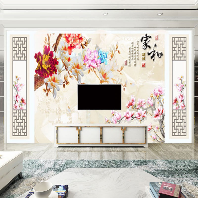 3d电视背景墙壁纸客厅5d立体壁画8d影视墙布装饰现代简约墙纸墙布