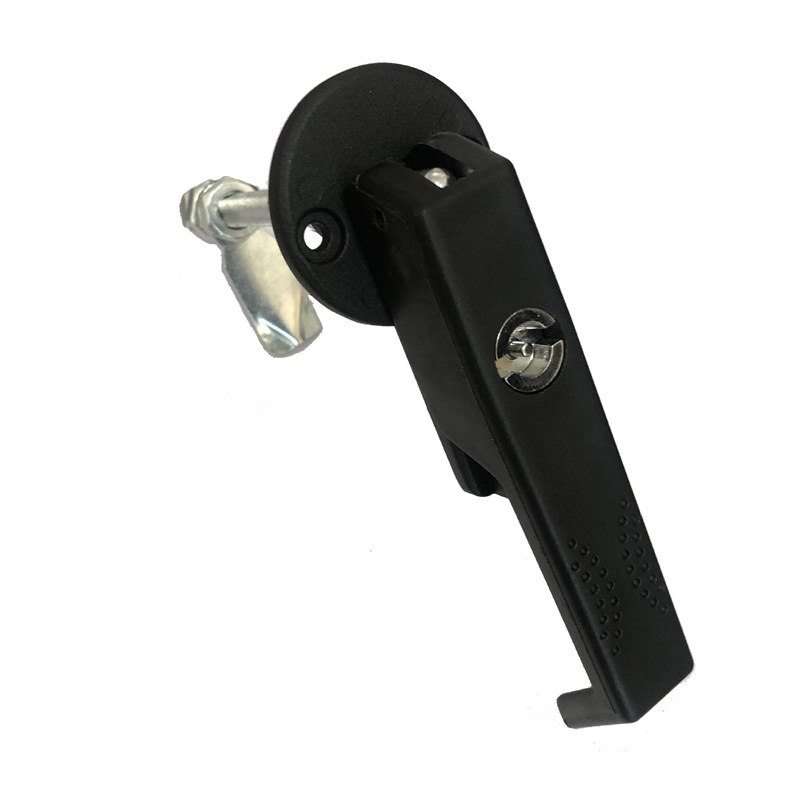 厂家MS859尼龙把手锁 机械门锁 开关柜门配电箱柜锁 电柜门锁