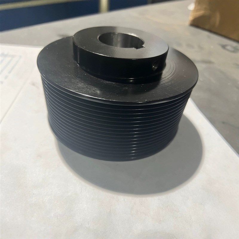 多楔带轮PJ PK PL PM工业传动多槽带轮铸铁多沟带轮带三角皮带盘