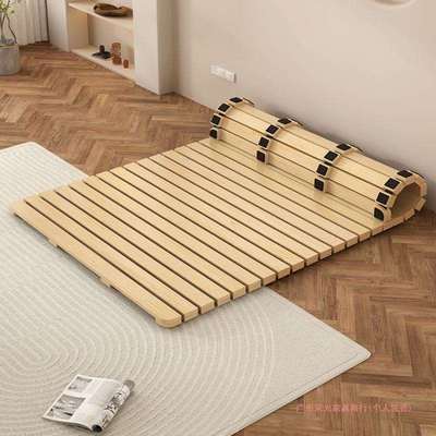 实木地板床加厚硬床板折叠垫片榻榻米防潮透气排骨架垫板打地铺床