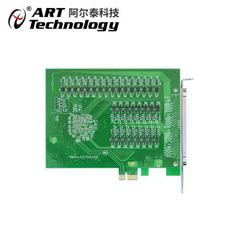 阿尔泰PCI2307PCI继电器输出卡16路DI开关量卡16路模拟量采集工控