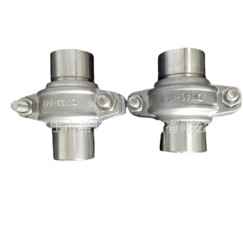 拷贝林沟槽卡箍不锈钢304材质卡箍中压PN25压力用卡箍低压卡箍拷