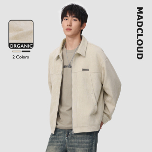 重磅麂皮绒春秋cleanfit工装 美式 夹克外套男 迈克罗德 MAD官方