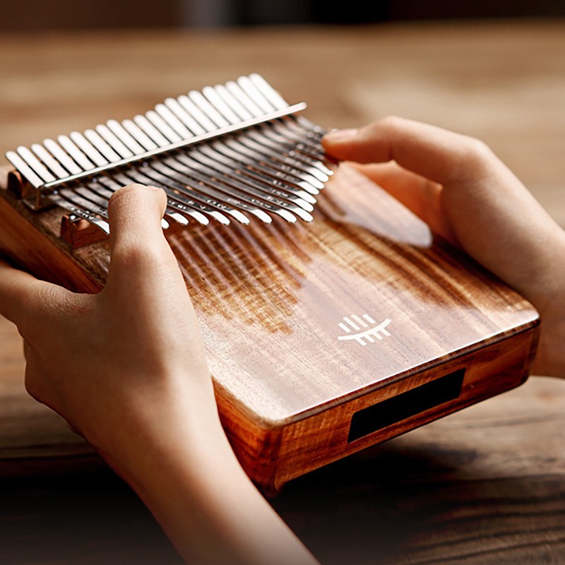 鲁儒卡林巴拇指琴演奏级手指钢琴17音简单T易学女生21音