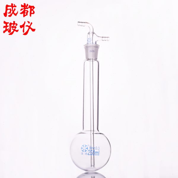250圆球形具磨m/口底冷肼l10法培 0l0/长mm冷阱 lm/50颈2000l0