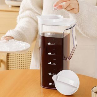家用冰箱冷萃冷水壶耐高温壶便携大容量冷泡冷萃咖啡壶冷泡茶杯壶