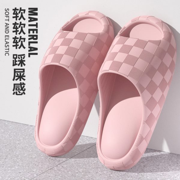 舒服防滑凉拖鞋女情侣EVA软底 踩屎感浴室一字拖鞋凉拖防臭居家巨