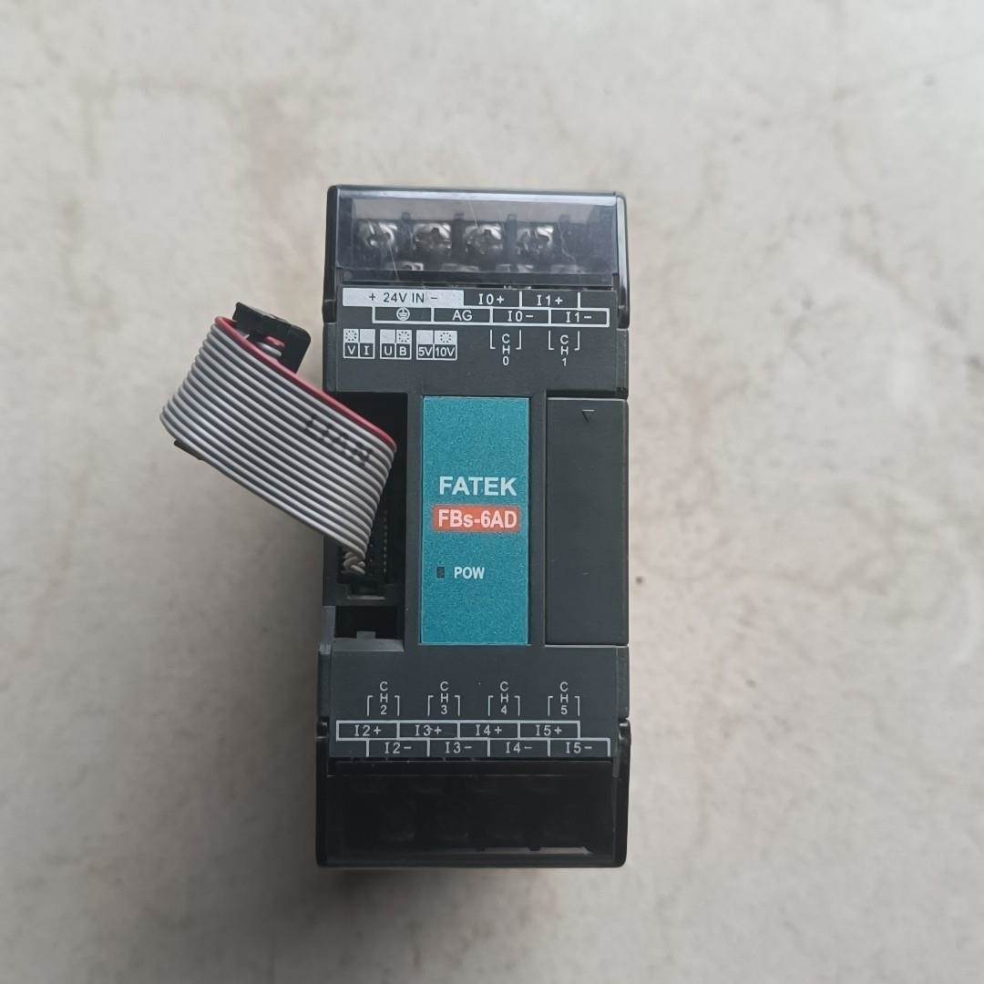 非标价永宏PLC可编程控制器 FBS-6AD 模拟量模块 成色新议价