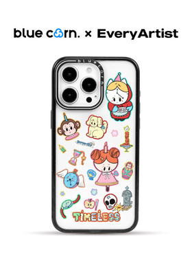 bluecorn蓝色苞米艺术家系列Timeless 适用于iPhone 17 PRO MAX 16 pro 15 magsafe 镜面磁吸防摔全包手机壳