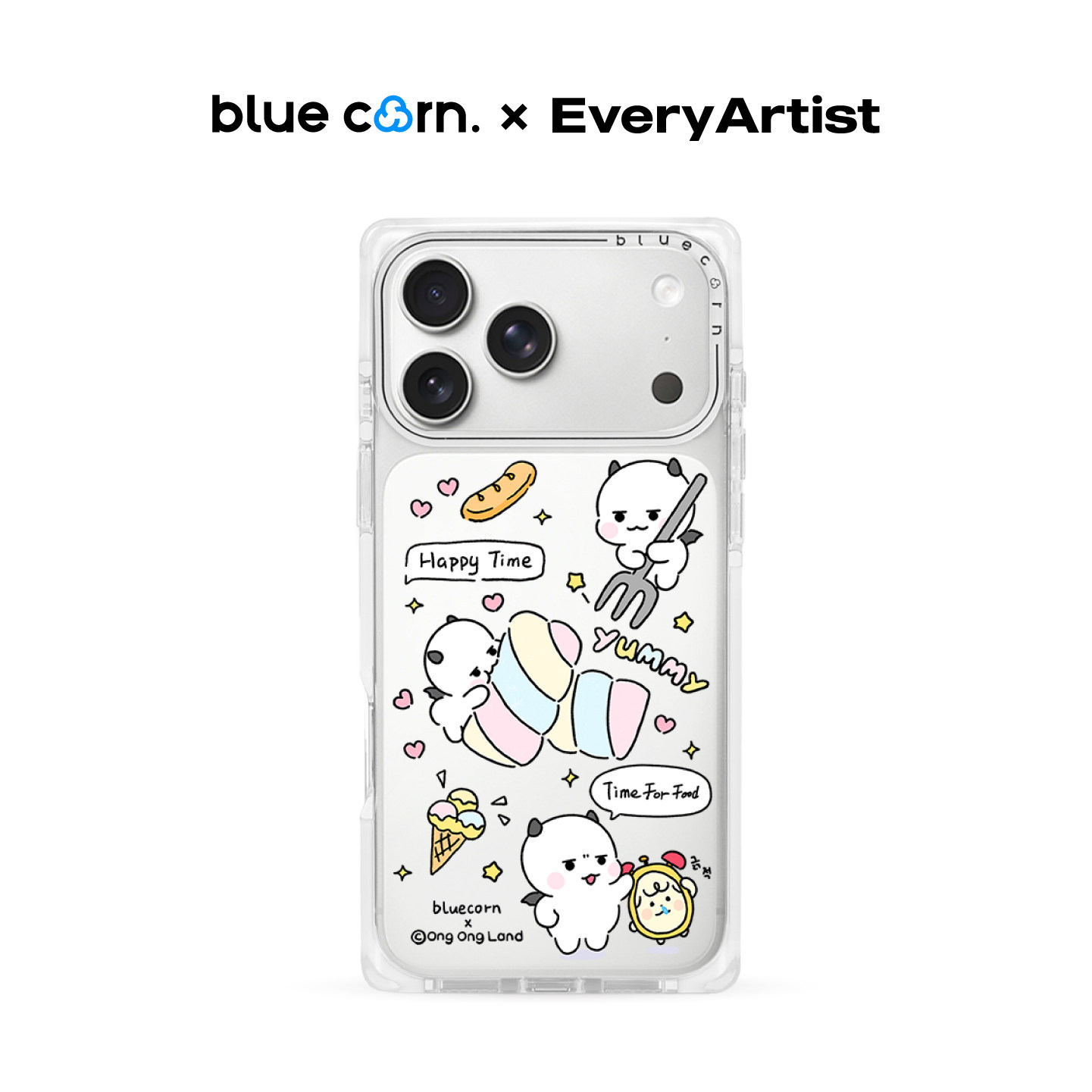 bluecorn 蓝色苞艺术家米魔域绒绒美味时间适用于iPhon