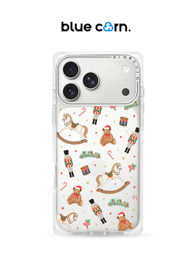 bluecorn 蓝色苞米原创平安夜的礼物 适用于iPhone 17 PRO MAX 16pro15 magsafe 磁吸防摔全包手机壳保护套