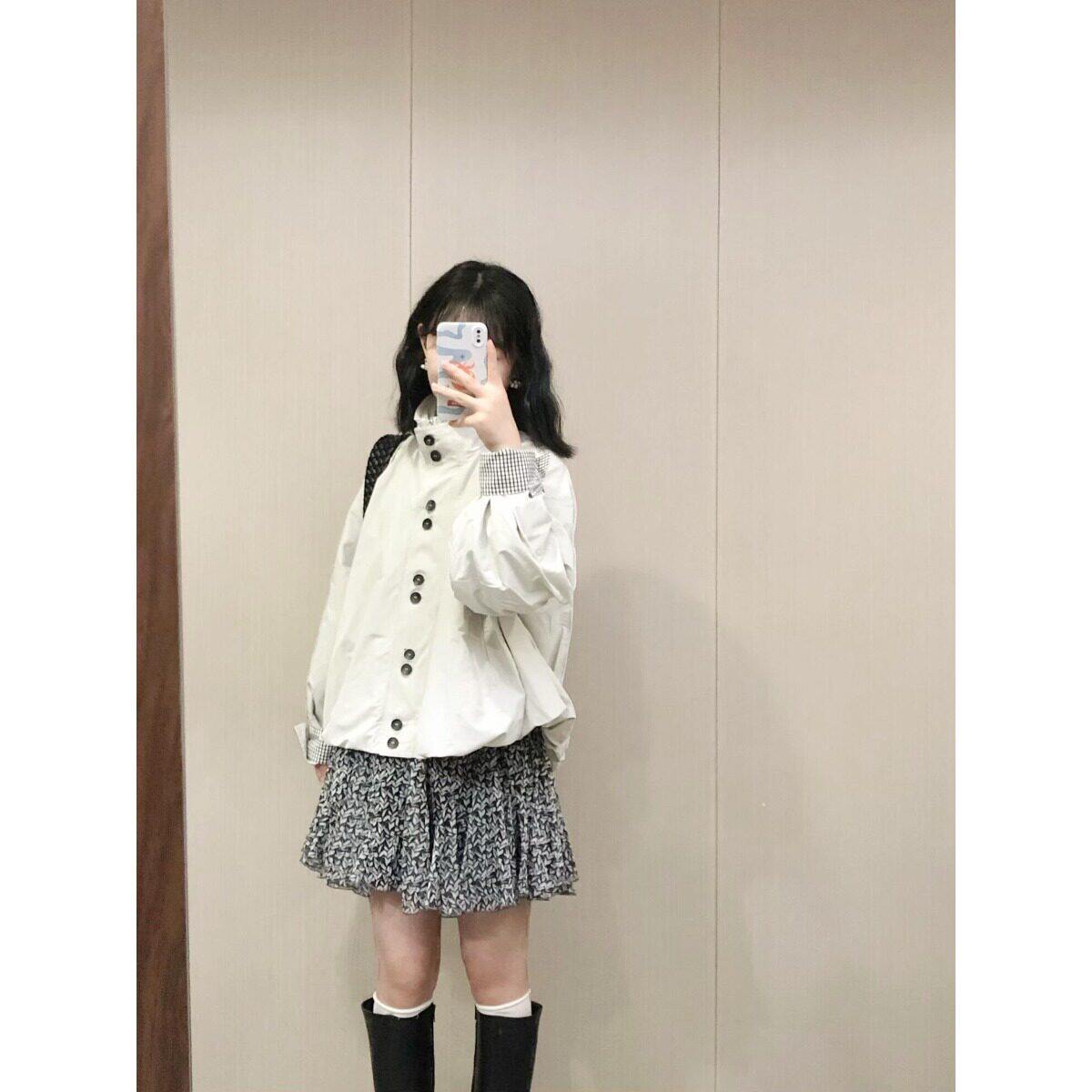 短款花苞型2025休闲春秋