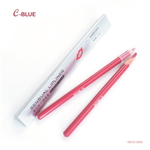 C-BLUE线条定型唇线笔设计造型勾线口红笔持久防水防麻眉笔不脱色