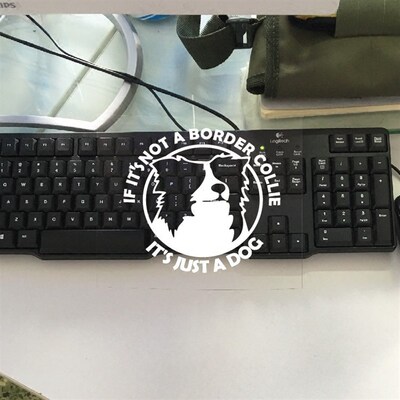汽车贴纸Border Collie 车后玻璃贴翼虎福克斯RAV4 边牧反光车贴