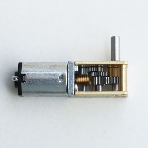 N20-1218涡轮蜗杆小电机 微型直流马达 3V6V12V 低速齿轮减速电机