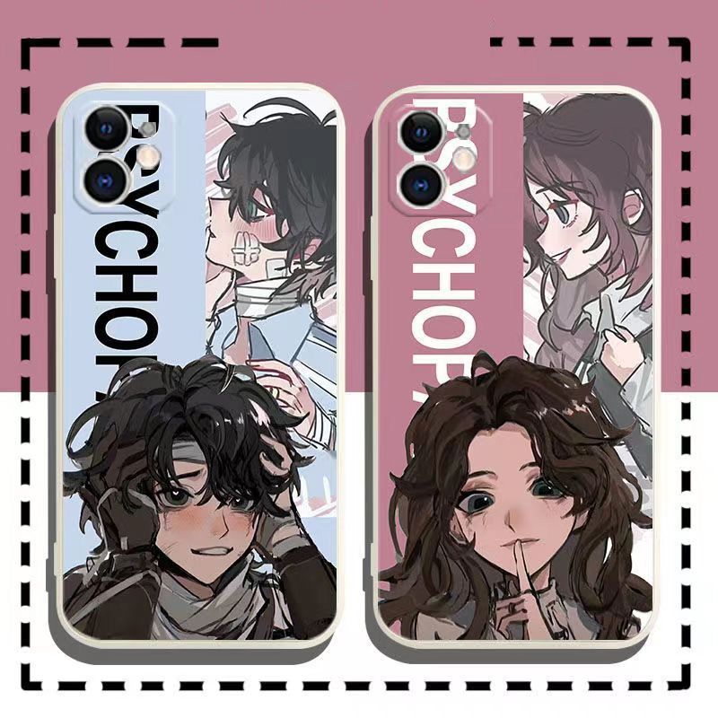 第五人格心理病患情侣iphone手机壳苹果17promax可爱16动漫15二次元14磨砂13荣耀小米1加15超火独特硅胶软壳