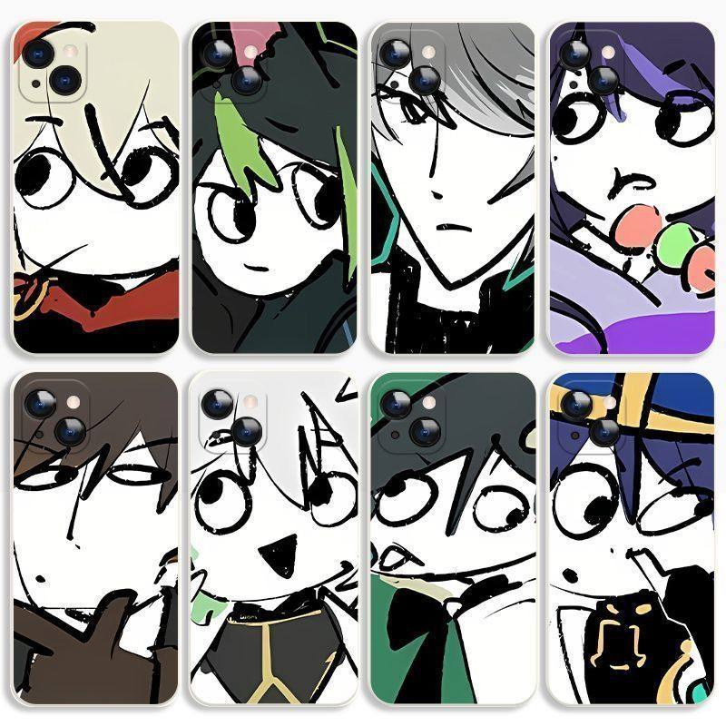 原神抽象画个性手机壳林尼魈芙宁娜iphone手机壳苹果17promax动漫16二次元14荣耀oppo小米华为1加15硅胶壳