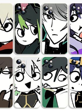 原神抽象画个性手机壳林尼魈芙宁娜iphone手机壳苹果17promax动漫16二次元14荣耀oppo小米华为1加15硅胶壳