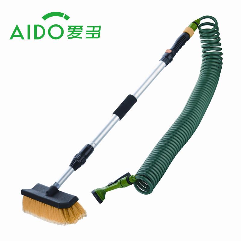 卡车用通水刷套装洗车工具装备 便携带洗车工具 通水毛刷