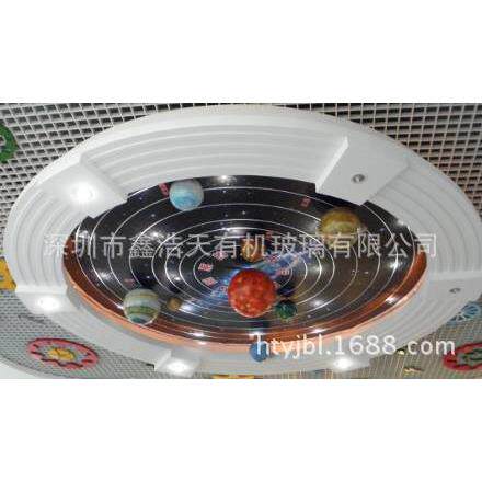 亚克力八大星球模型九大行星吊灯模型地球星球
