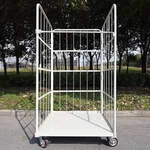 【荣勒】可折叠仓储物流台车工厂仓库可移动工具车物流台车周转车