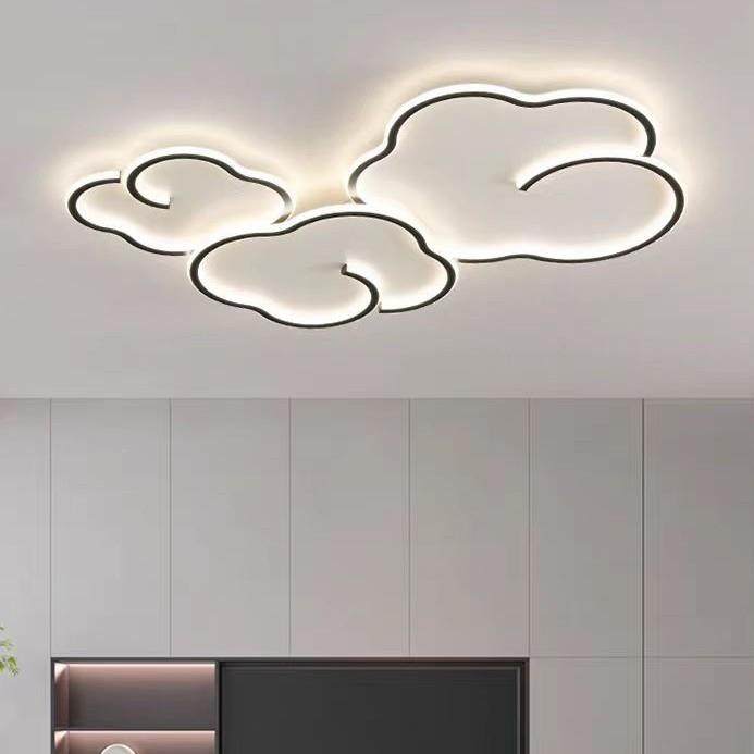 led三色无极光灯护眼云朵可爱客厅卧室走廊书房吸顶灯现代简约